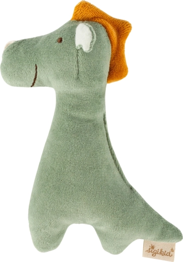 Sigikid primo peluche coccoloso draghetto con sonaglio 14 cm