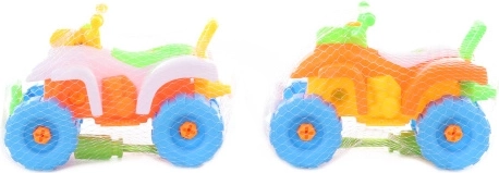 Quad giocattolo in plastica avvitabile per bambini