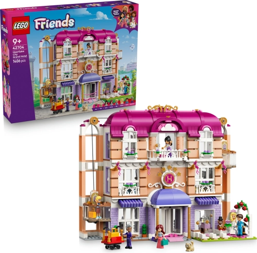 LEGO Friends Grand Hotel nella cittadina di Heartlake