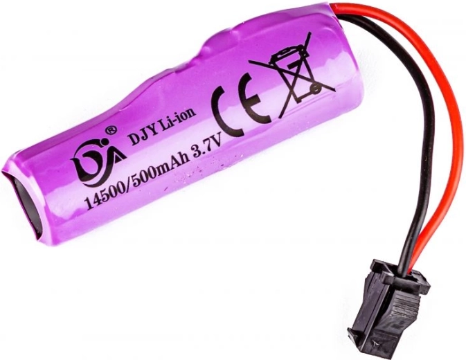 Accumulatore Li-ion 3,7 V 500 mAh con connettore JST SM per auto drift SC24A - 1 pezzo