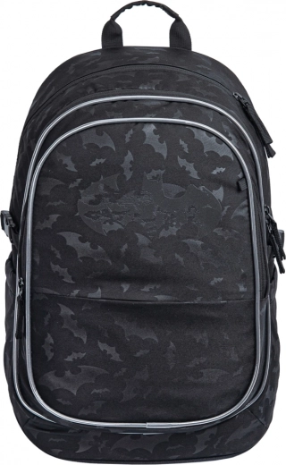 zaino scolastico baagl core batman nero 25 l