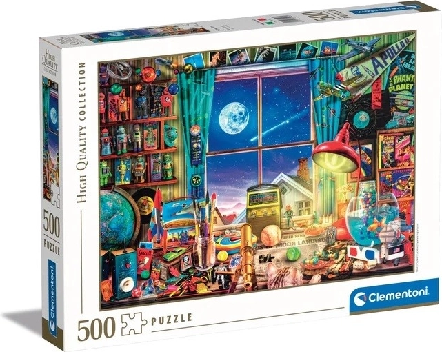 Puzzle 500 pezzi Luna Clementoni