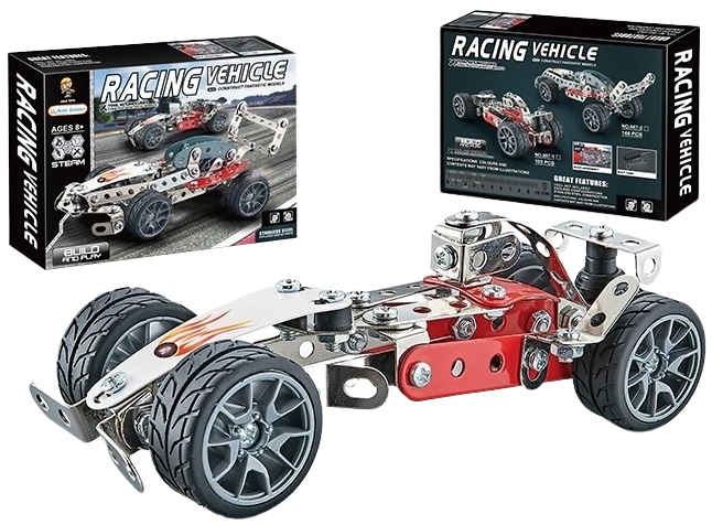 Kit di costruzione in metallo Formula – 105 pezzi