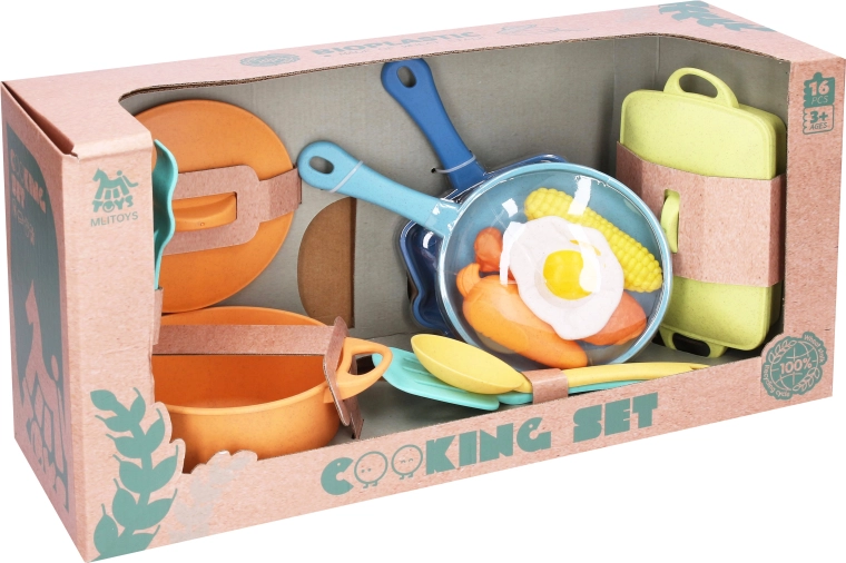 Set da cucina in bioplastica da 21 cm