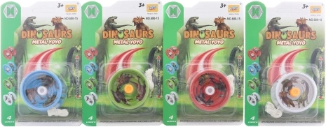 Yo-yo metallico dinosauri
