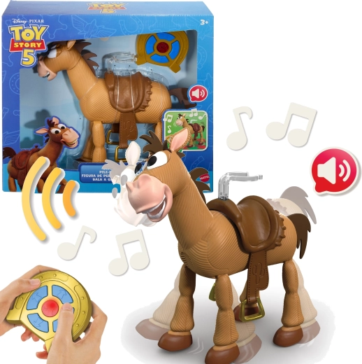 Mattel Disney Toy Story cavallo Mustang interattivo telecomandato 27 cm