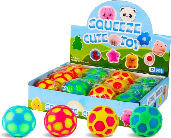 Pallina antistress colorato 7 cm