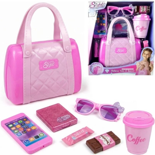 Set di accessori moda per bambine con borsetta - 1 pezzo