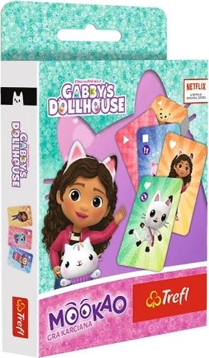 Gioco di carte MooKao junior Gabby's Dollhouse - 1 pezzo