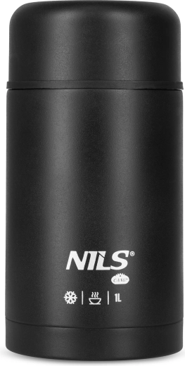 Thermos per cibo NILS Camp 1000 ml nero