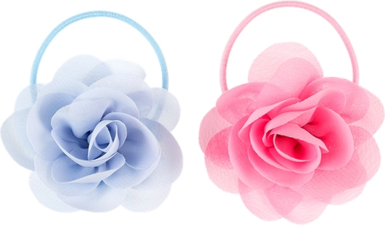 Souza! elastici per capelli Xia con fiori – 2 pezzi