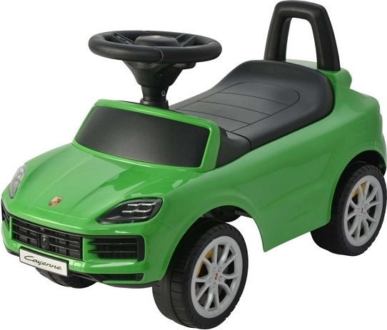 Cavalcabile per bambini Porsche Cayenne S verde