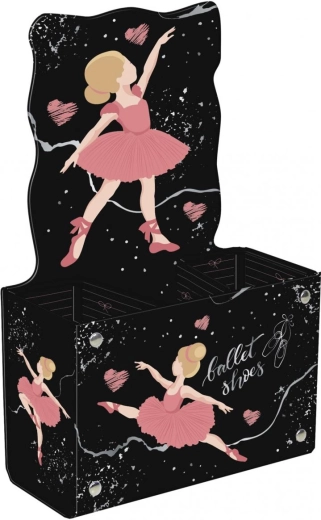 Portapenne con motivo Ballerina