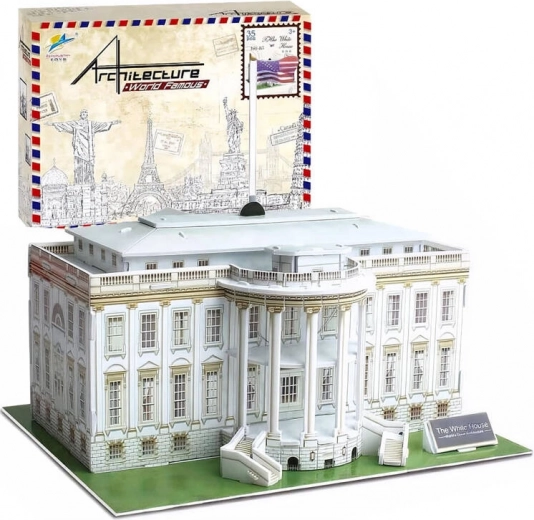 Puzzle 3D spaziali Casa Bianca – 35 pezzi