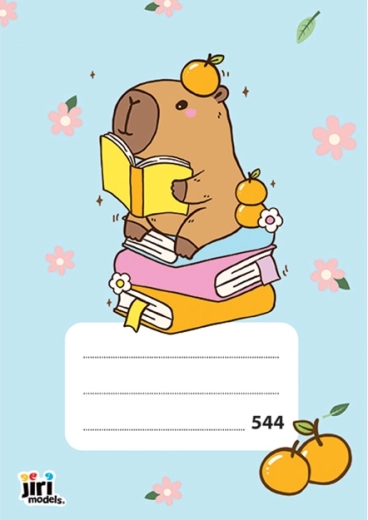 Quaderno scolastico A5 544 Capibara
