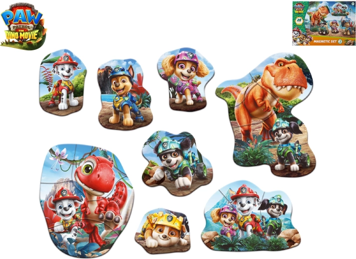 Set magnetico Paw Patrol: The Dino Movie