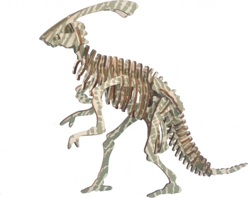 Woodcraft puzzle 3D in legno Parasaurolophus