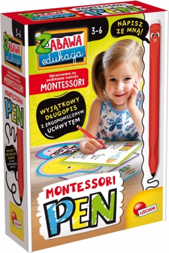 Set di penne Montessori con 32 schede