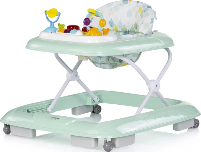 Girello interattivo Baby Steps menta CHIPOLINO