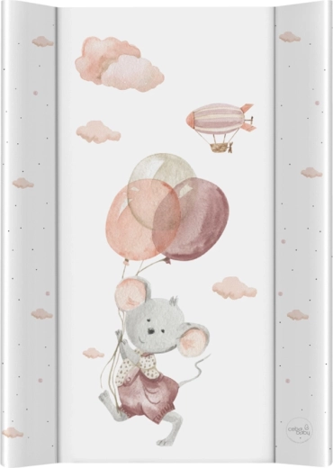 Fasciatoio Ceba Baby con tavola rigida 50 × 70 cm basic mouse