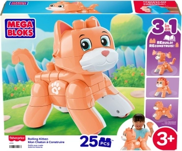 Mega Bloks set da costruzione gattino 3 in 1