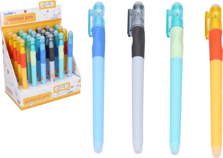 Penna cancellabile 0,5 mm con refill blu
