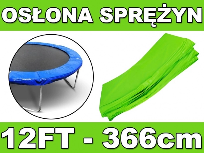 Copertura protettiva per molle SKYRAMIZ per trampolino da giardino 366 cm (12 ft) – verde