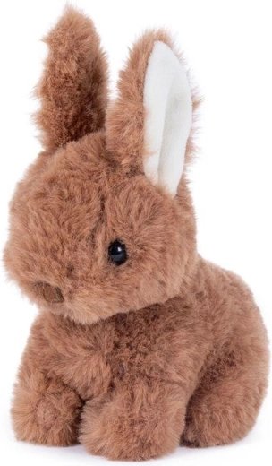 Coniglietto di peluche marrone 15 cm