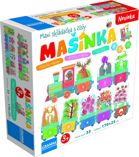 Granna Mašinka - puzzle educativo per bambini