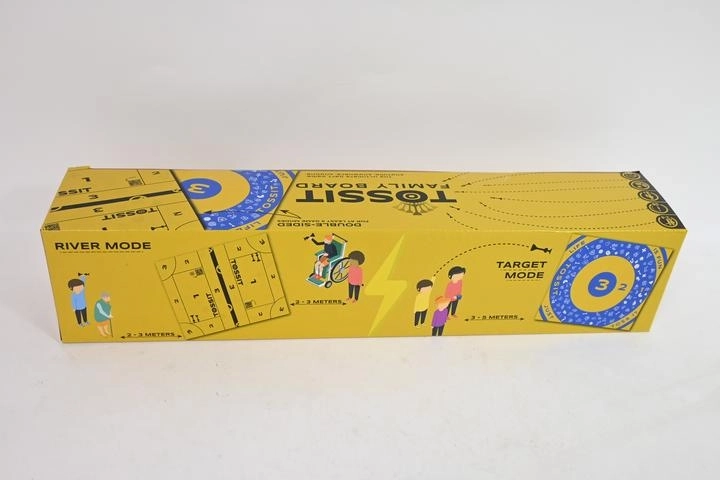 Tossit tappetino da gioco in silicone per famiglie River Board e bersaglio