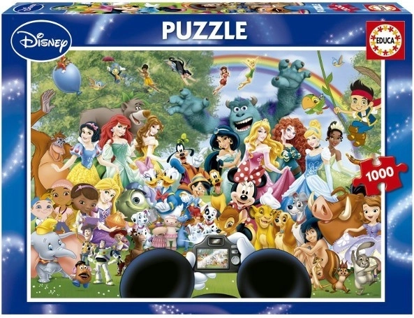 Educa puzzle Il meraviglioso mondo Disney II 1000 pezzi