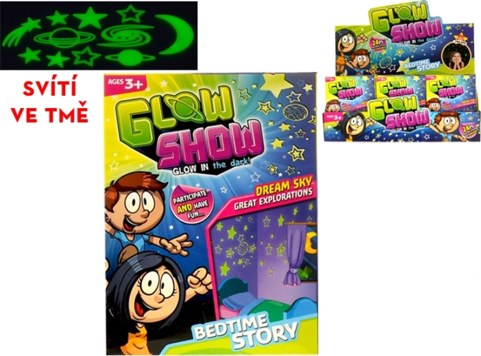 Stelline luminose per pareti e soffitto – set da 15 pezzi