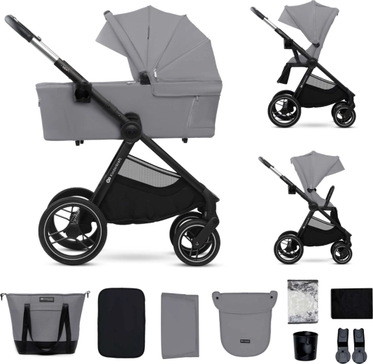 Kinderkraft passeggino combinato Nea 2 2in1 dark grey