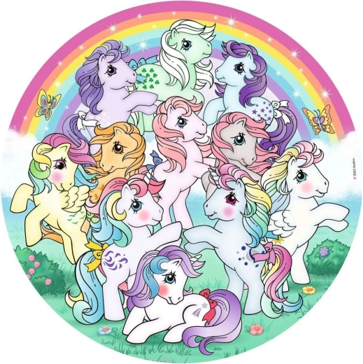 Puzzle rotondo Ravensburger My Little Pony da 500 pezzi