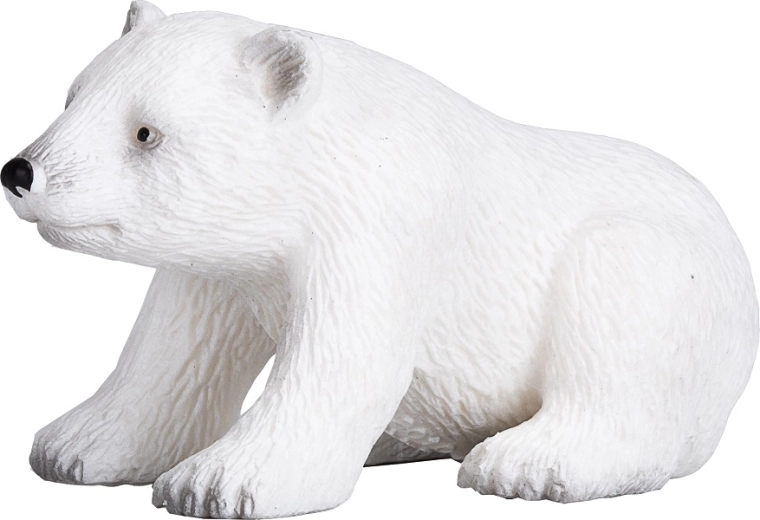 Figura di orso polare seduto