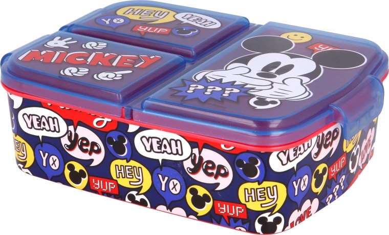 Portapranzo multi-scomparto Mickey Mouse