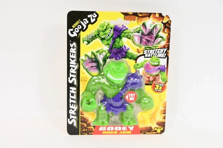 Goo Jit Zu Rock Jaw Stretch Strikers – action figure elastica