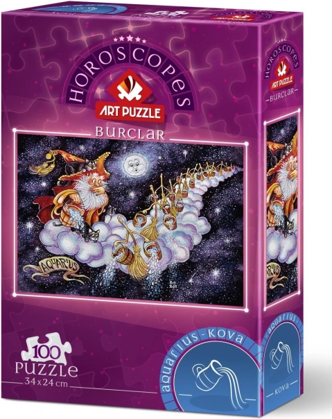 Puzzle Segno Zodiacale Acquario 100 pezzi