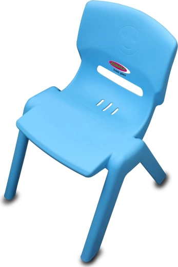 Sedia per bambini Smiley blu