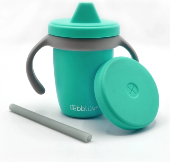 Bblüv Küp bicchiere evolutivo in silicone per bere aqua