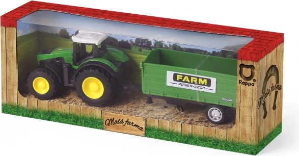 Trattore con rimorchio La mia piccola fattoria