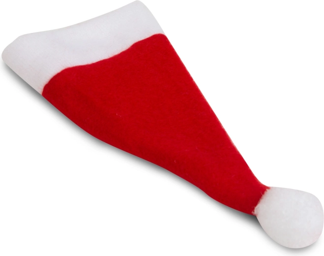 Decorazione natalizia per posate – cappello di Babbo Natale, 6 pezzi