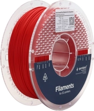 Filamento PLA High Speed 1,75 mm, 1 kg, rosso