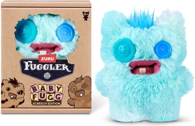 ZURU Fuggler Baby Fugg Screech, mostriciattolo di peluche