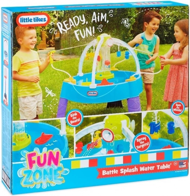 Tavolo da gioco acquatico Little Tikes Fun Zone - Battaglia d'acqua