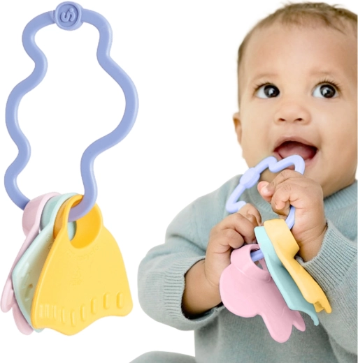 Simple. sonaglio e massaggiagengive sensoriale blu