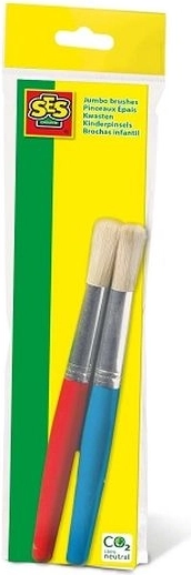 SES pennelli per bambini robusti, 2 pz