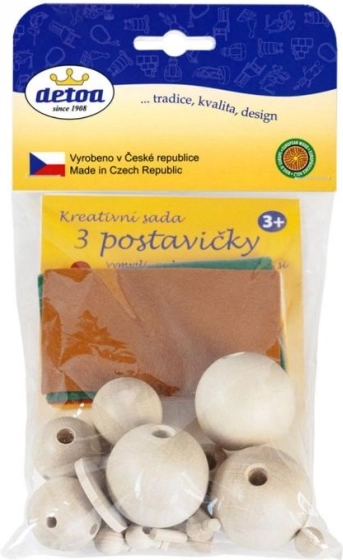 Detoa set creativo – figurine in legno da creare