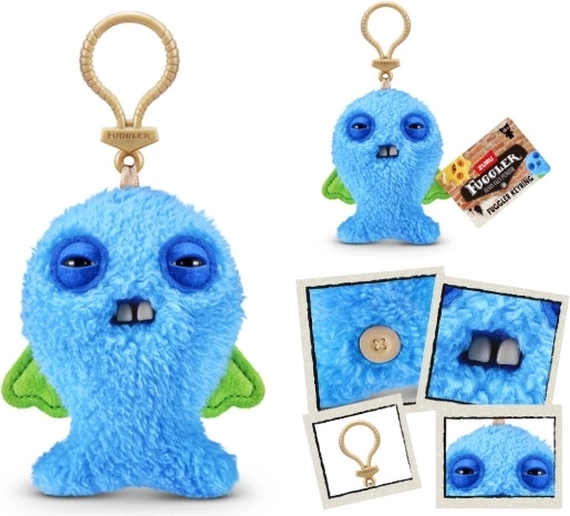Portachiavi peluche Fuggler 9 cm - 1 pezzo