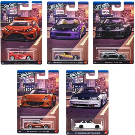 Hot Wheels macchinina argentata – serie da collezione